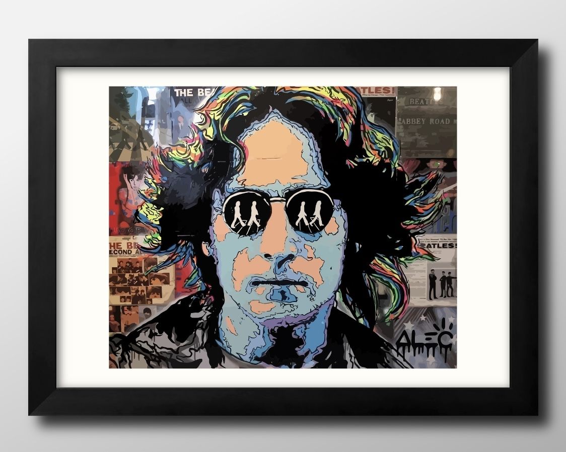 楽天市場】ビートルズ 音楽 A3 サイズ ポスター アート おしゃれ 絵画