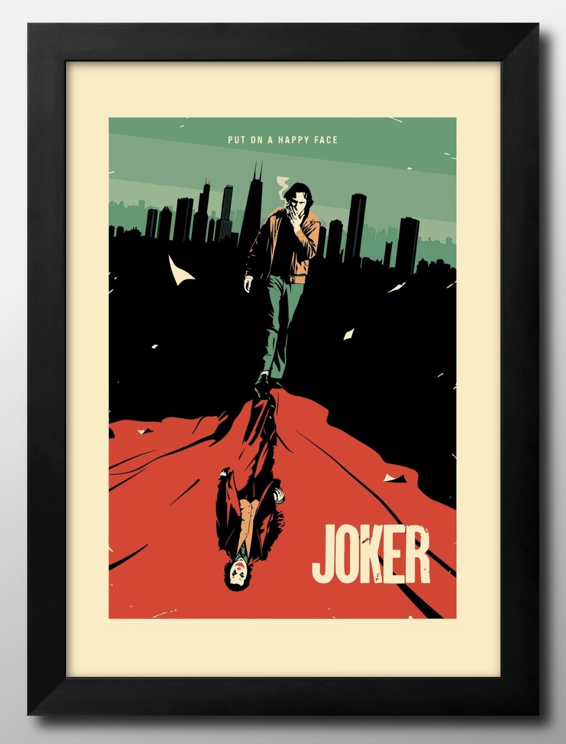 JOKER USオリジナルポスター　両面 Amazon.co.jp: Trends International DCコミックス映画