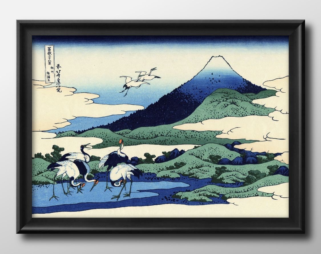 ★葛飾北斎富嶽三十六景A3アートポスター【お好きな4点セット】 art-poster_2755-000151