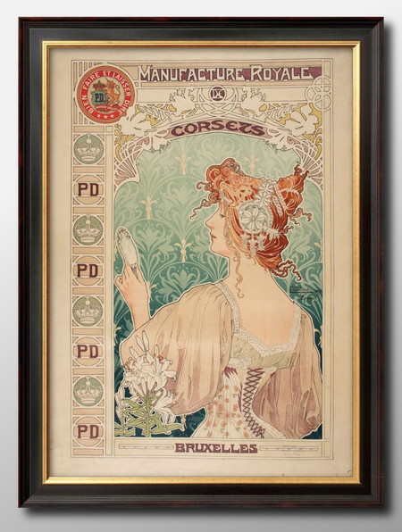 楽天市場】【ライセンスプリント】アルフォンス ミュシャ リトグラフ