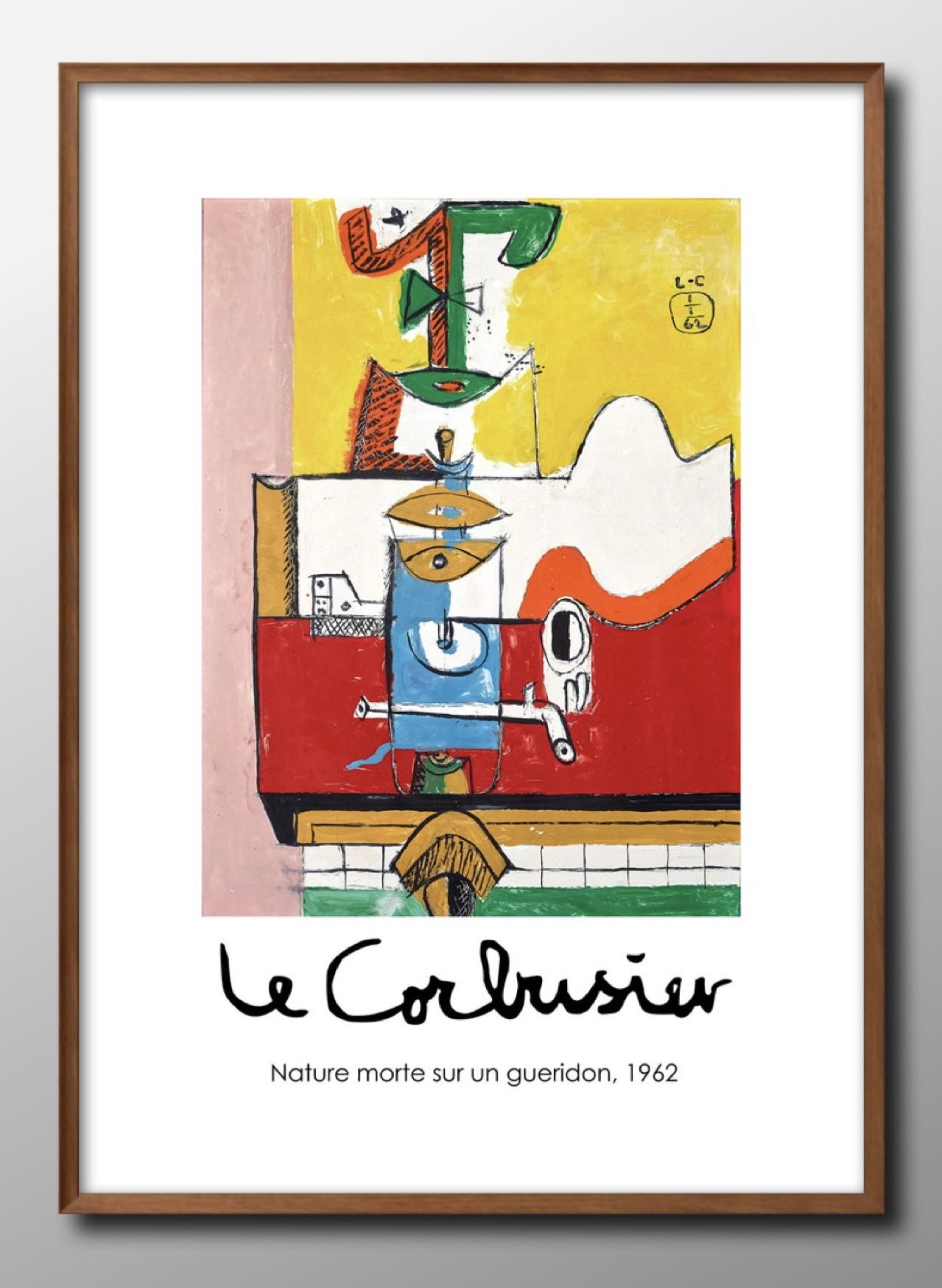 額装済/Wandteppich/ル コルビジェ/インテリア/ポスター/アート 額装済/Wandteppich/ル コルビジェ/インテリア/ポスター/アート