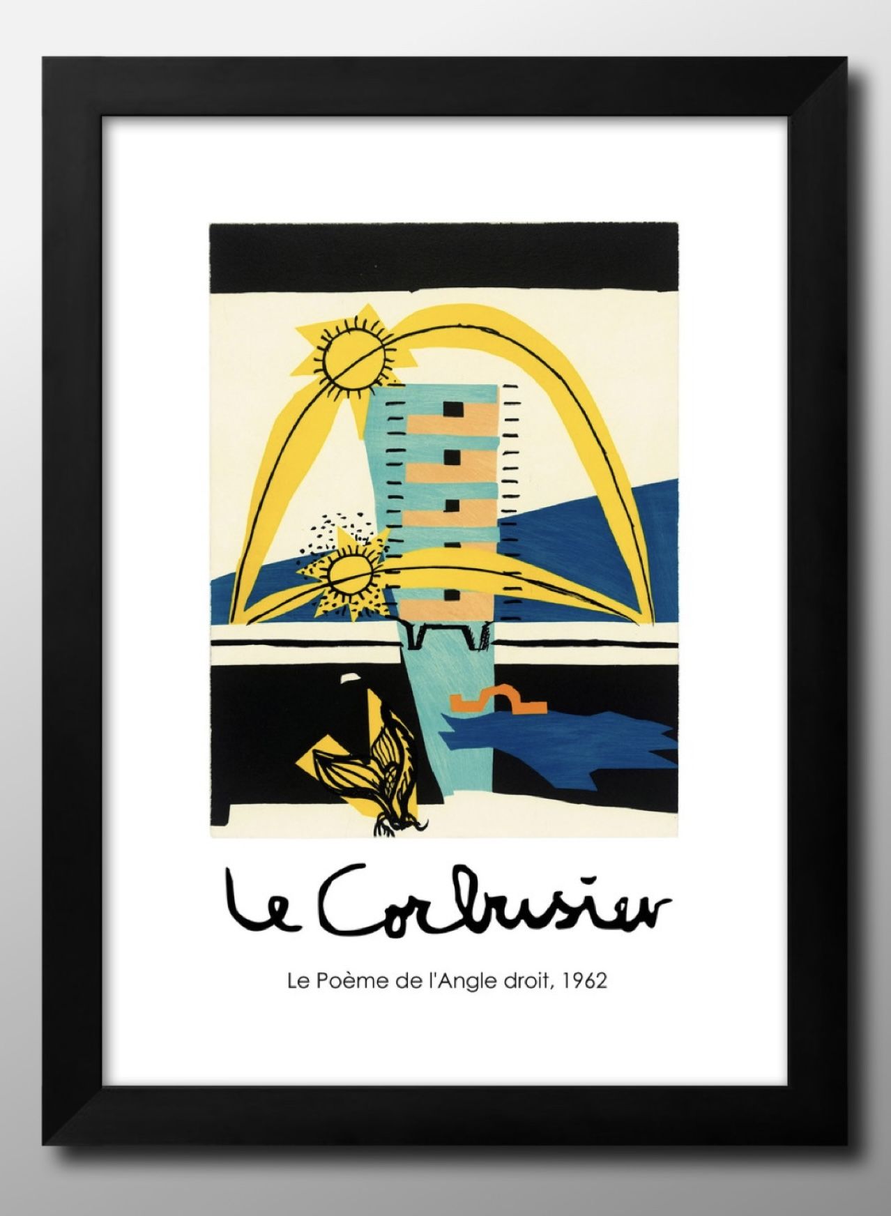 ル・コルビュジェ Le Corbusier アートポスター　A3版 楽天市場】ル コルビジェ A3 サイズ ポスター アート おしゃれ