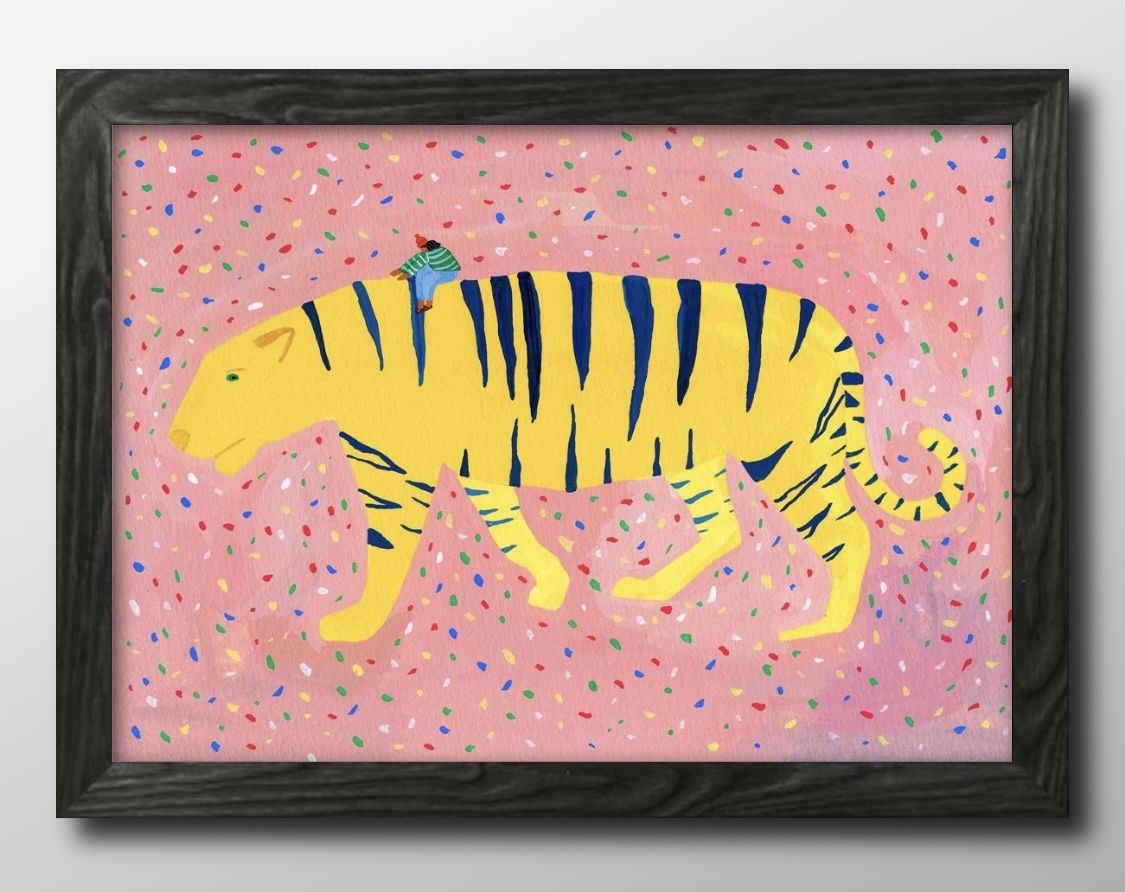 A3サイズ「神様のバロメーター」オリジナルイラスト原画 A3サイズ「神様のバロメーター」オリジナルイラスト原画 A3サイズ