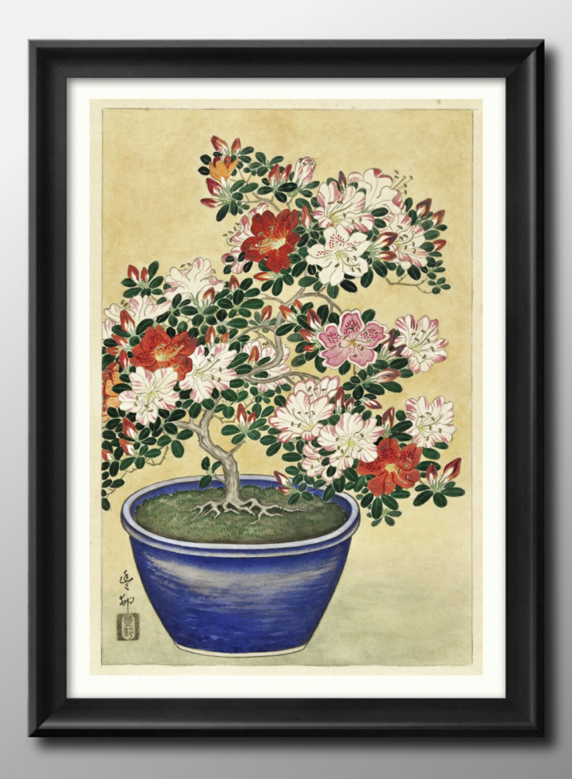 値下げあり　真作 絵画 日本画 アート イラスト ポスター 三重塔 値下げあり 真作 絵画 日本画 アート イラスト ポスター 三重塔