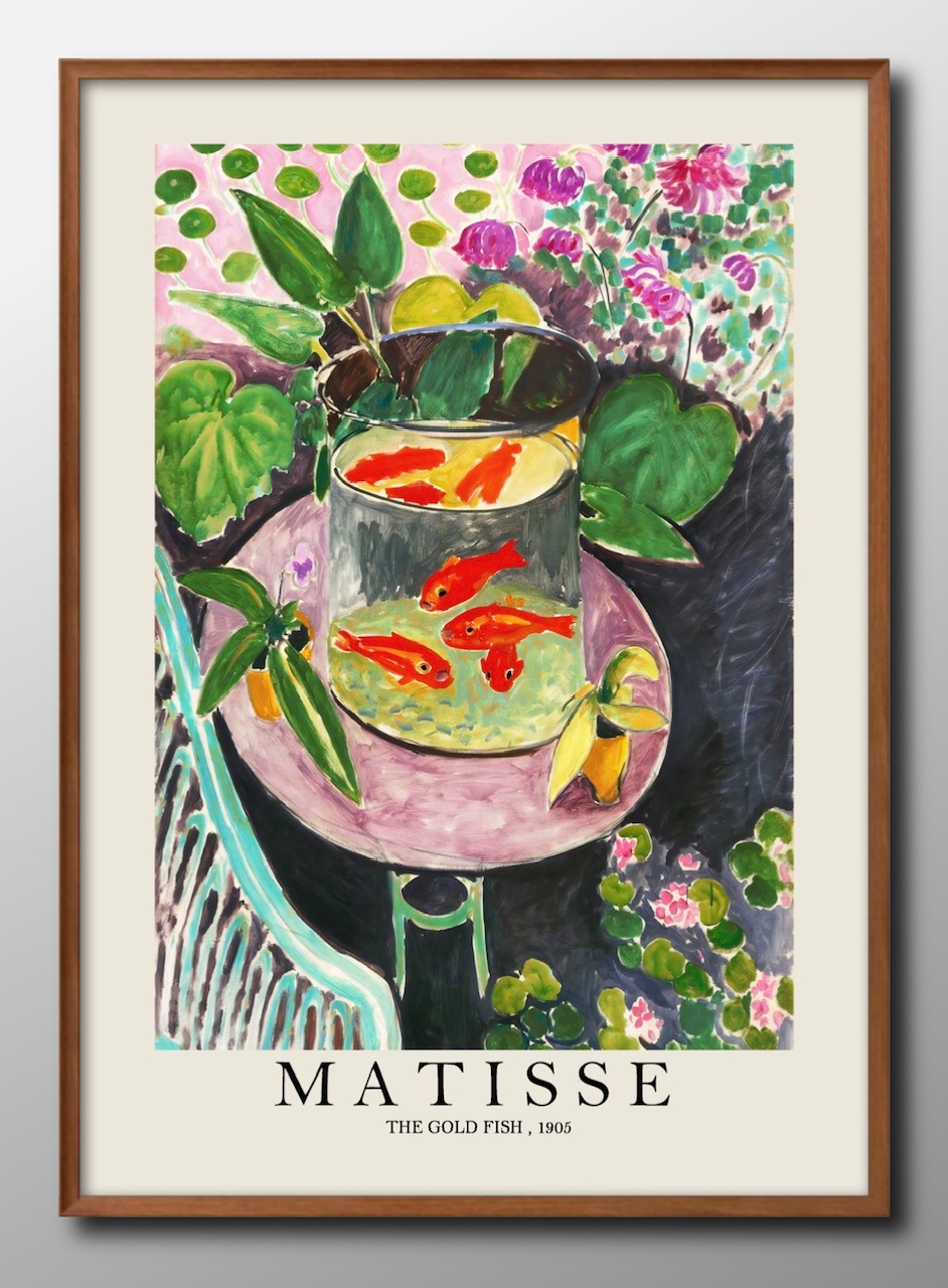 楽天市場】絵画 ほらぐちかよ 夏金魚（C6740） インテリア 壁 に