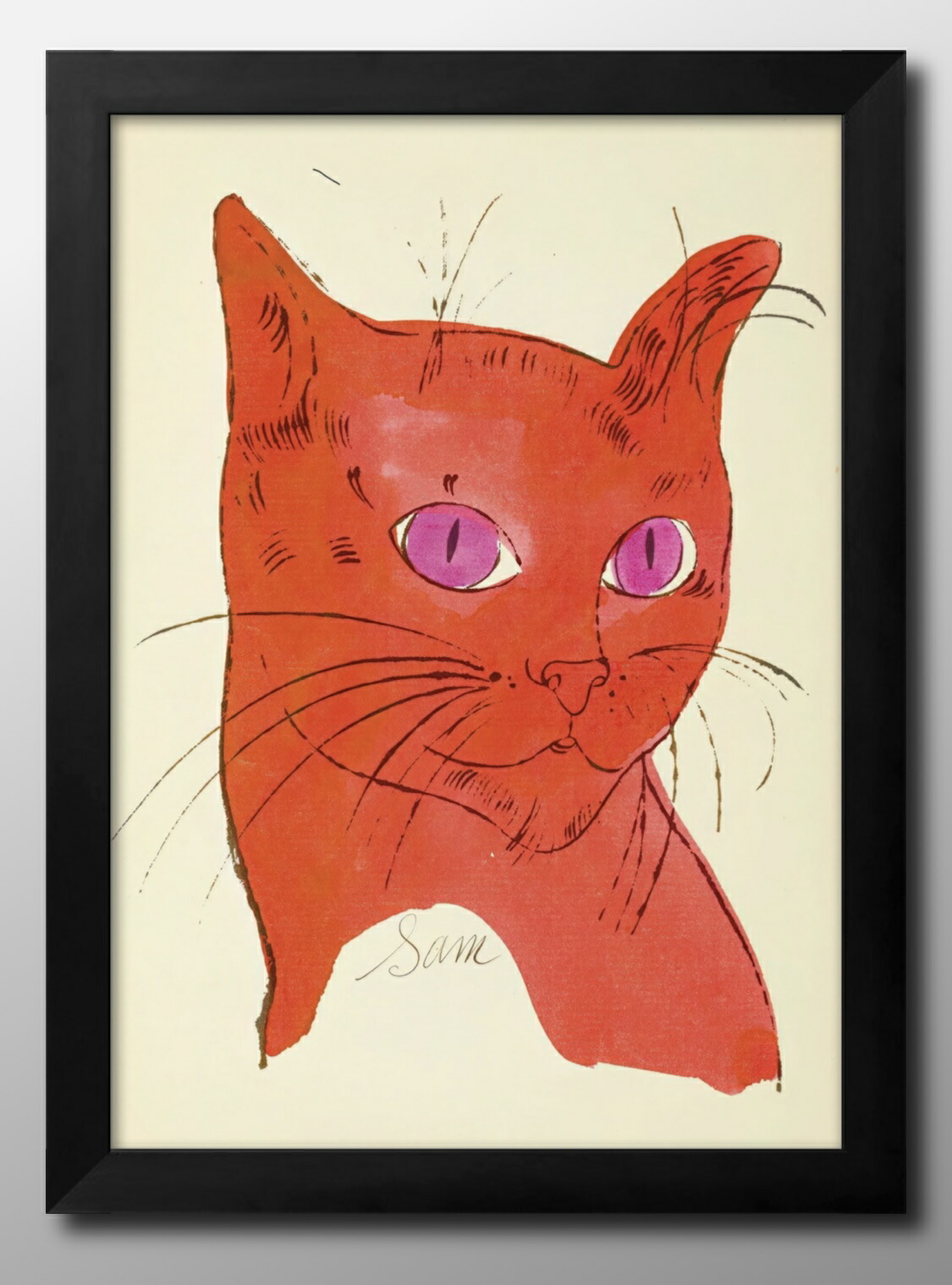楽天市場】絵画 アンディ ウォーホル Sam ゆうパケット