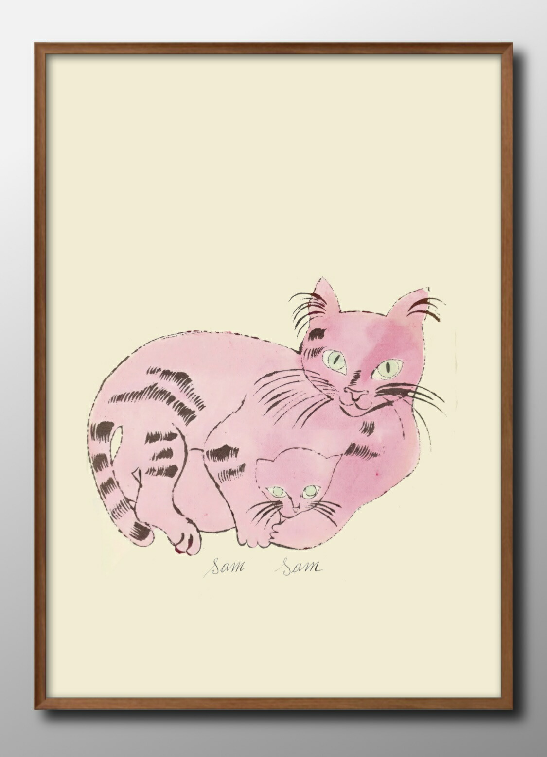 楽天市場】マイケル・ルー NYNYファジー ポップアート 絵画 猫