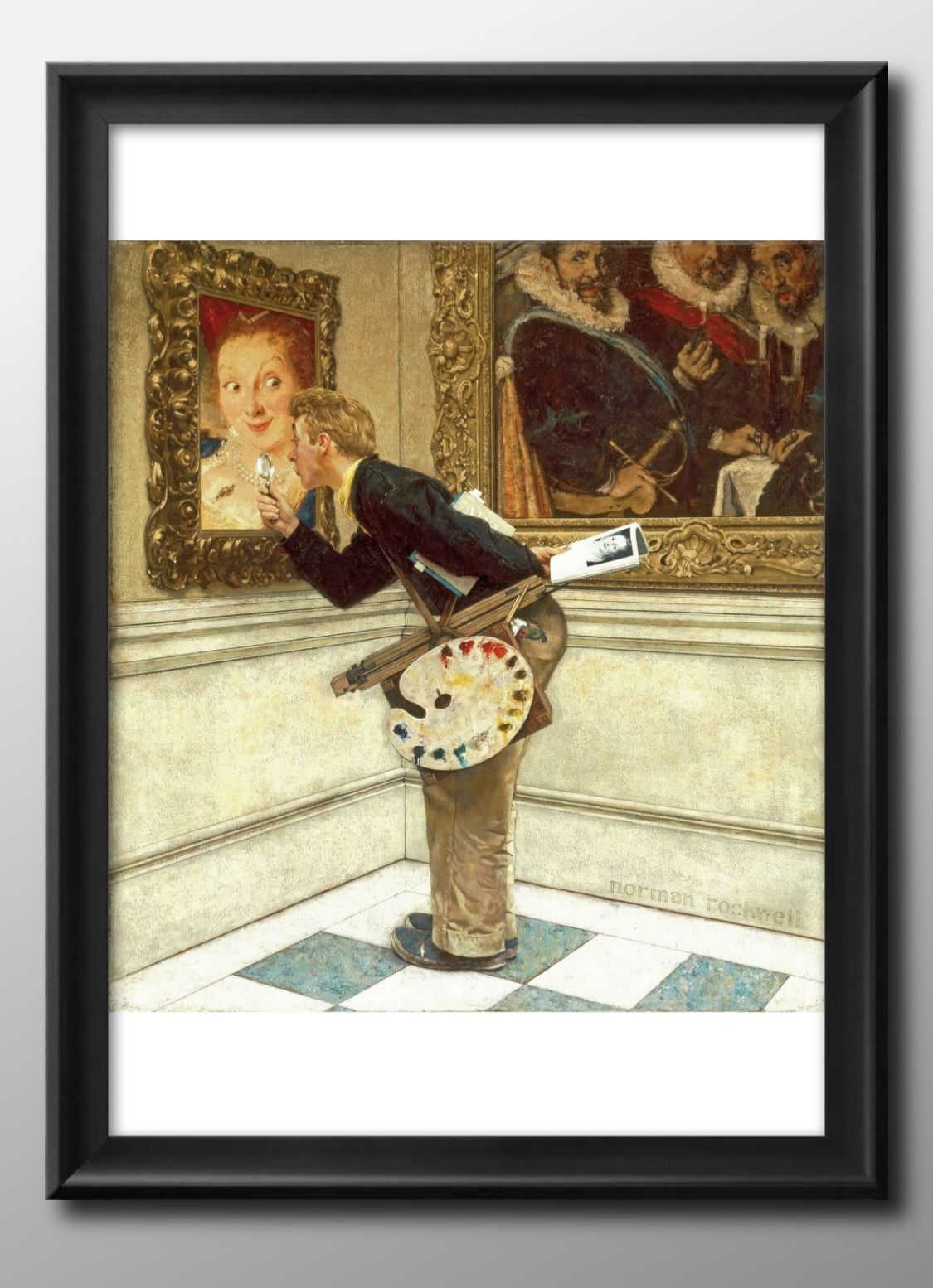 楽天市場】ノーマン・ロックウェル ビンテージ A3 サイズ ポスター