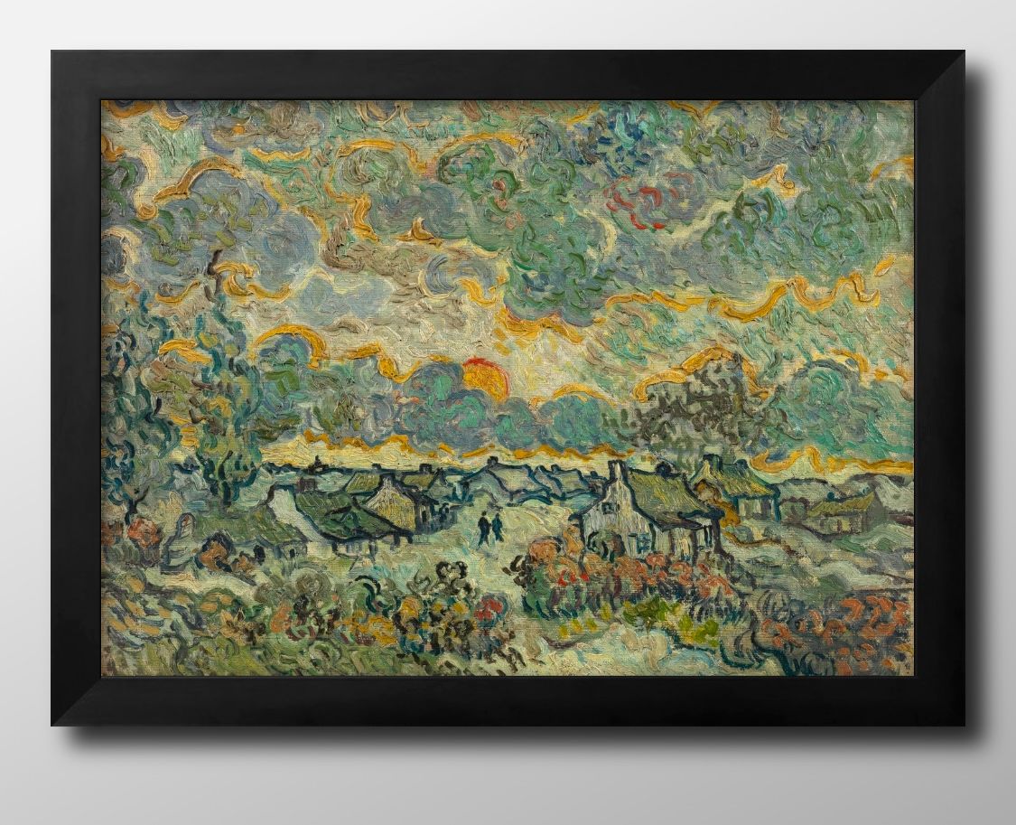 楽天市場】フィンセント ファン ゴッホ ポプラ林の中の二人 A3 サイズ