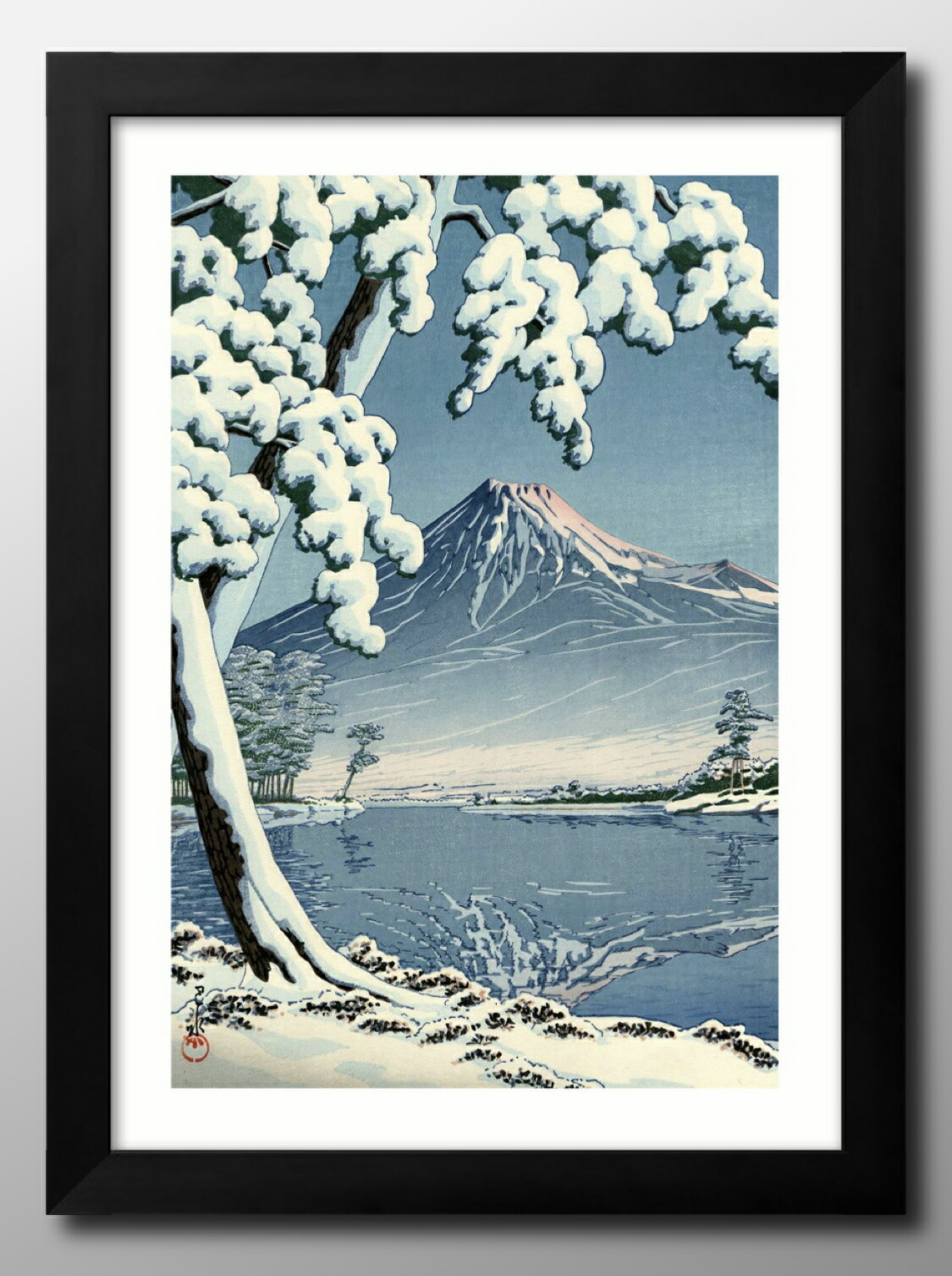 楽天市場】川合玉堂 早乙女 日本画 A3 サイズ ポスター アート