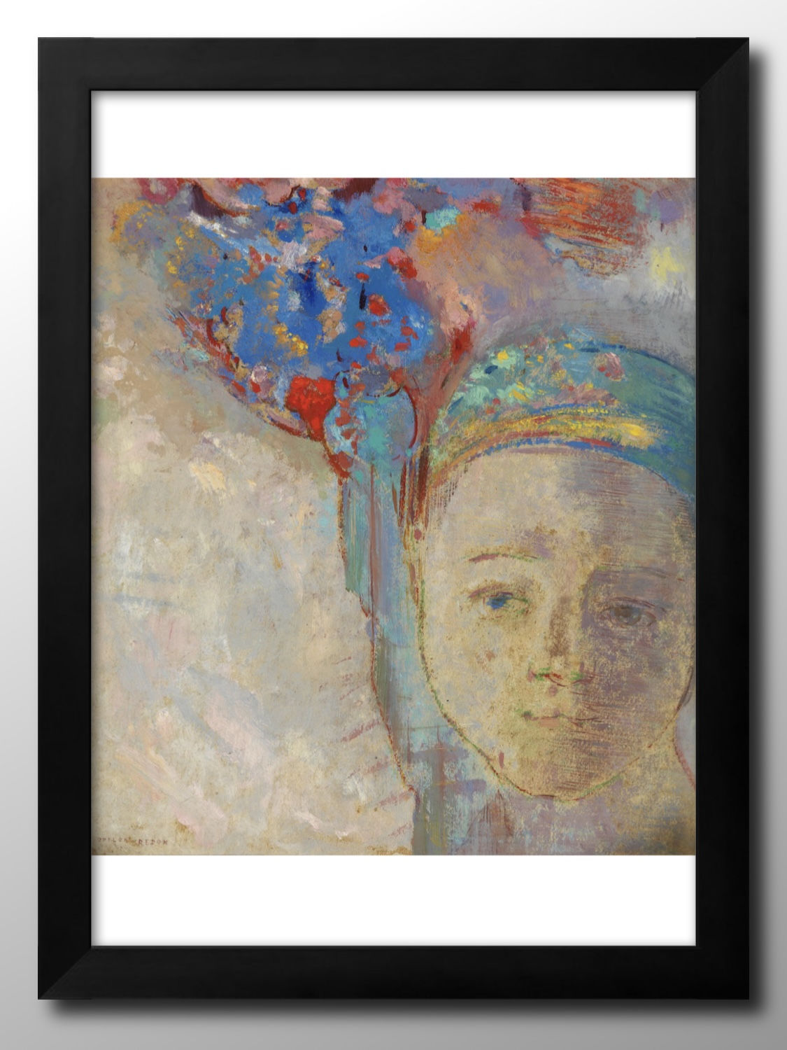 楽天市場】オディロン ルドン 悪の華 A3 サイズ ポスター アート