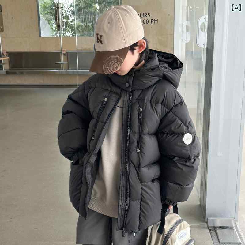 アウター 御坊っちゃん 冬 格好のいい 心地よい キッズ 落ち込む 上衣 冬 朦々たる 上衣 落ち込む 冬
