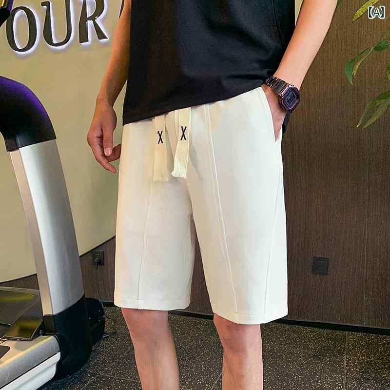 ショートパンツ メンズ 夏 カジュアル おしゃれ ハーフパンツ 五分丈 ハーフ 夏 ファッション スポーツ ゆったり ゆったり 大きめサイズ 薄手 涼しい 涼しい ミディアム ゆったり 丈