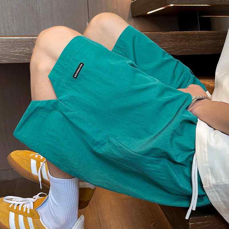 ハーフパンツ メンズ 接触ひんやり 涼しい 快適 速乾 スポーツ 短パン ズボン 高校生 中学生 ランニング バスケットボール