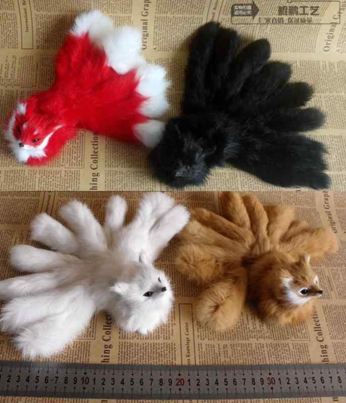 オブジェ インテリア 置物 オーナメント リビング ルーム 卓上 装飾 品 リアル きつね 小さめ 動物 キツネ 人形 九 尾 ギフト 森林 写真撮影 小道具 子供 誕生日 しっぽ ワイヤー 変化 白 赤 黄 4,653円