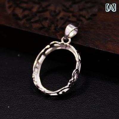 シャンデリヤ 空枠 DIY  S925 しろがね色
