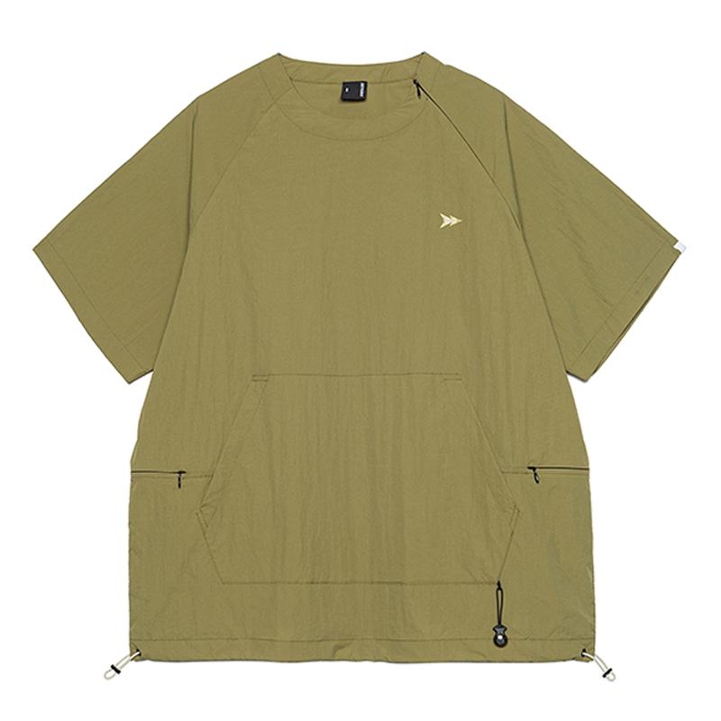 Tシャツ メンズ 半袖 アウトドア 防水 ポケット 夏