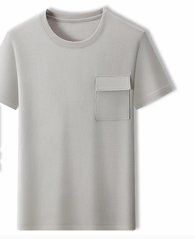 Tシャツ メンズ 半袖 ラウンドネック カットソー カジュアル リラックス コットン トップス インナー