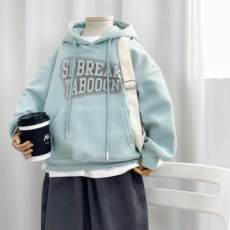 キッズ パーカー 男の子 おしゃれ 女の子 春 フード ポケット トレーナー ゆったり 着やい プルオーバー 青 カジュアル ビック英文字 ロゴ