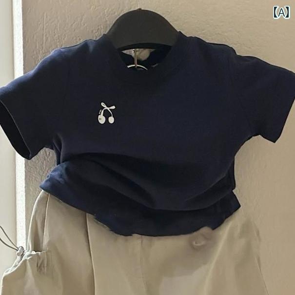 子供服 女の子 セットアップ おしゃれ カジュアル 夏 桜 半袖 Tシャツ スカート 2点 セット