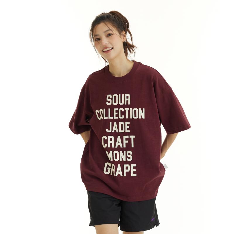 Tシャツ メンズ 綿 ムラ感綿 厚手 ゆったり ビッグシルエット 丸首 半袖 プリント 抗菌 春夏 普段使い カジュアル トップス