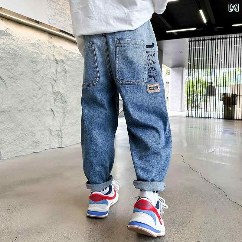 子供服 男の子ズボン キッズ ファッション カジュアル パンツ おしゃれ 春秋 ジーンズ 秋 ファッション