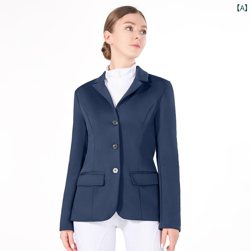 レディース 乗り馬服 成年者 スポーツジャケット ナイト爵 とり備える