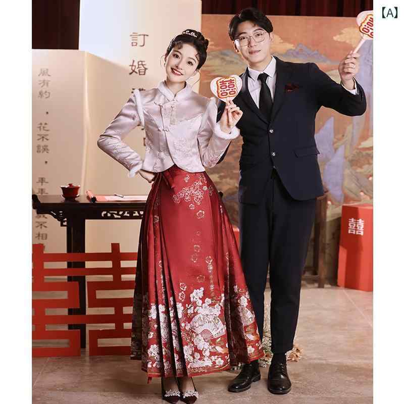 チャイナドレス レディース レトロモダン 伝統的なデザインのスカート ロング丈 結婚式 披露宴 パーティー フォーマルワンピース 演奏会 裏起毛 厚手 防寒 赤色 秋冬