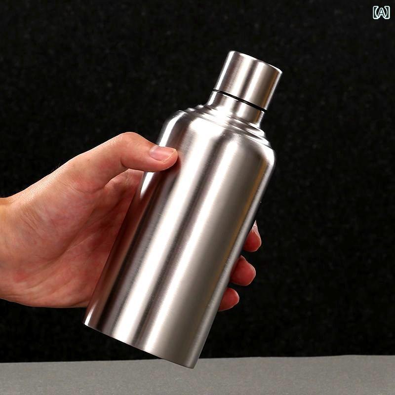 スキットル ステンレス ウイスキーボトル アウトドア キャンプ 登山 水筒 持ち運び 携帯 ヒップフラスコ おしゃれ シンプル ワイン