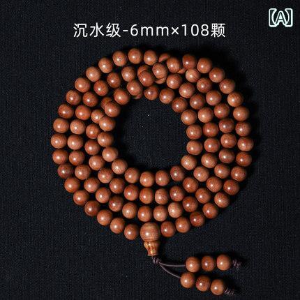 数珠 ネックレス メンズ レディース アクセサリー 白檀 ブレスレット ロング|おうち健康生活
