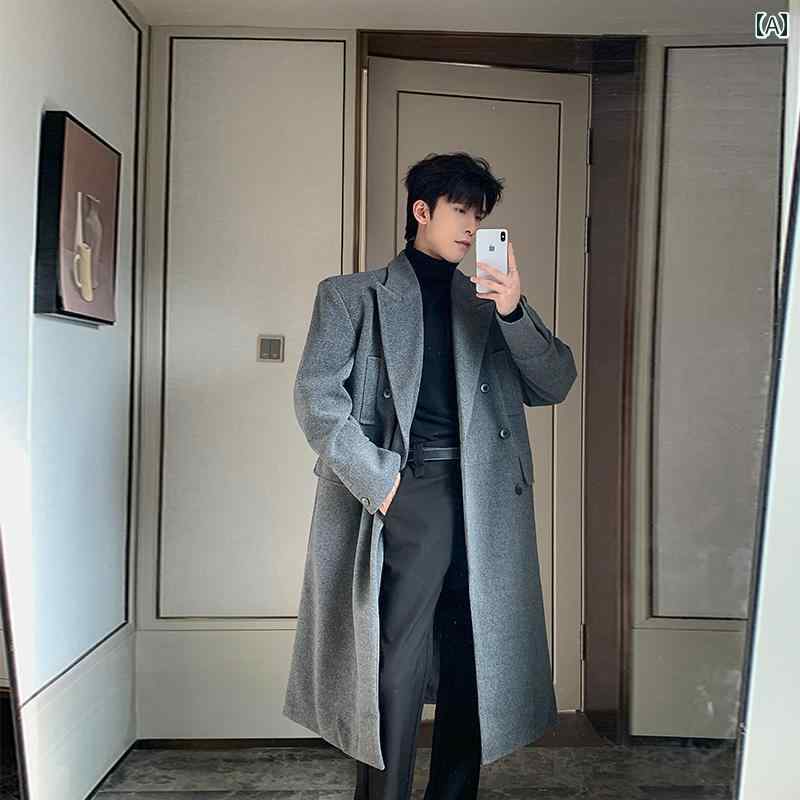 楽天市場】チェスター コート メンズ ウール ジャケット