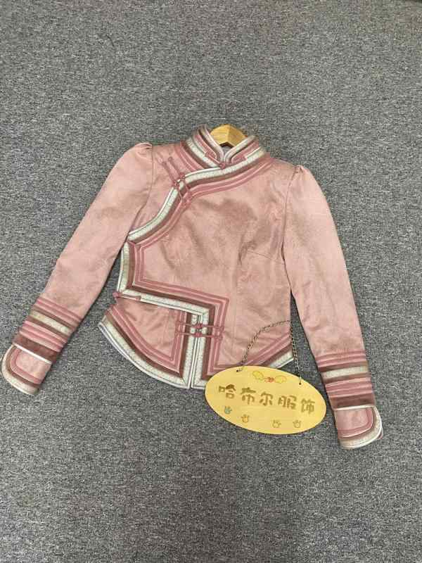 モンゴル 衣装 民族 舞踊 レディース 服 コスプレ 舞台 パフォーマンス エスニック レザー ジャケット 起毛