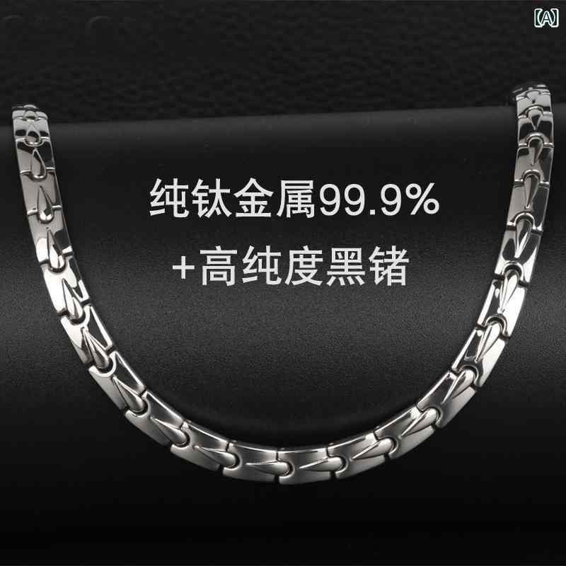 ネックレス メンズ アクセサリー チタン ゴールド シルバー ファッション ラグジュアリー ジュエリー チェーン