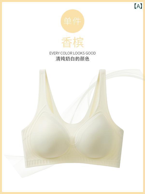 下着 レディース 大きめ 胸 小さめ 胸 シームレス たるみ 防止 固定 カップ 薄手 涼しい バック スポーツ ベスト ブラジャー