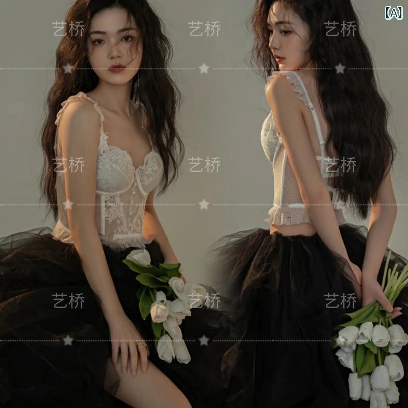 撮影 衣装 ドレス 写真 フォト イベント 思い出 コスプレ フォト ダークエルフ プリンセス 個性 美しい 個室 アート ウェデング