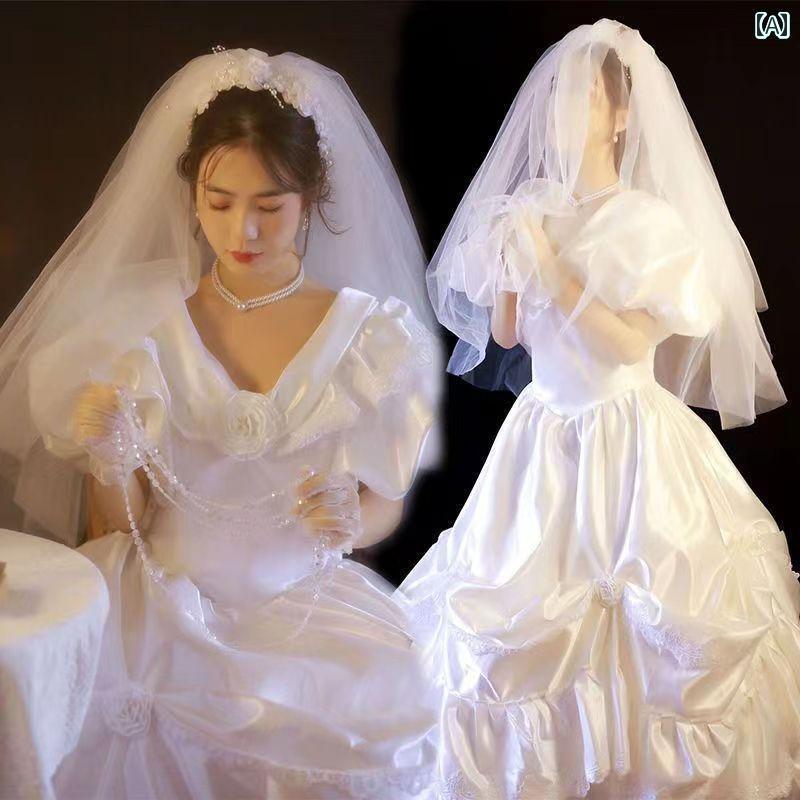 撮影 ドレス 写真 フォト 記念 コスプレ アート 思い出 レトロ ウェデング 宮殿 フランス アート|おうち健康生活