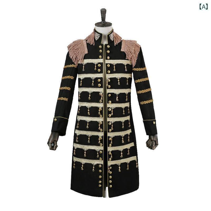 メンズ パフォーマンス 服 ビッグ バン キャバ 歌手 バー 舞台 芸術 タッセル ウィンドブレーカー ダンス 服 ロング|おうち健康生活
