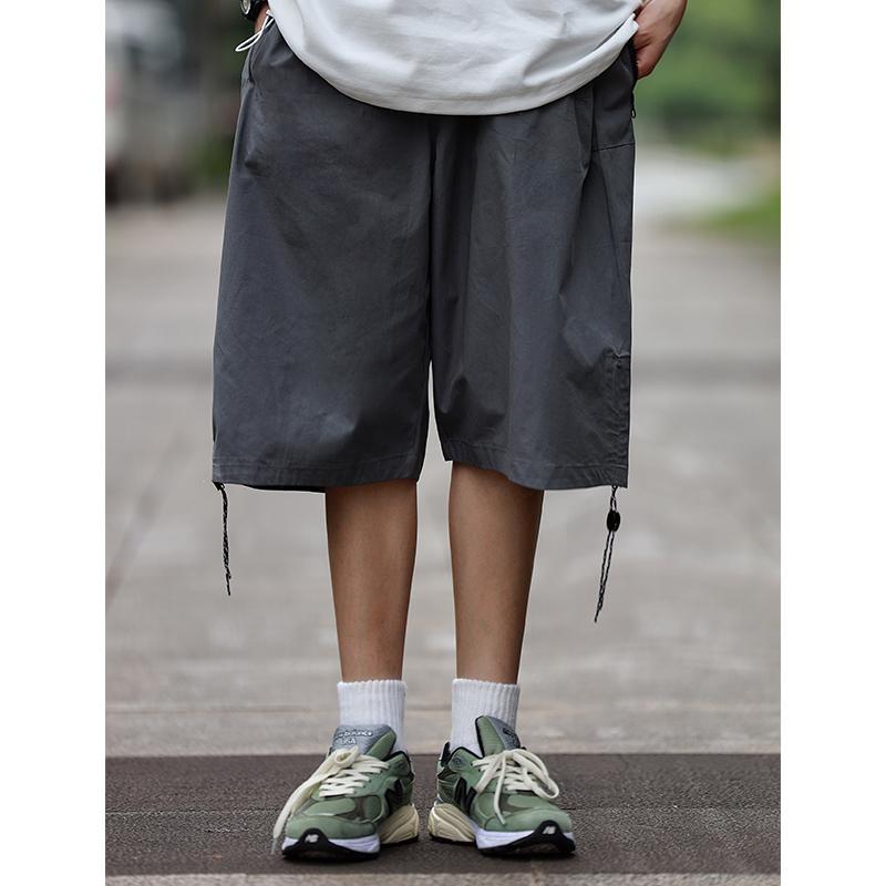 夏 速乾 ソリッドカラー クロップドパンツ アウトドア レディース ショート パンツ