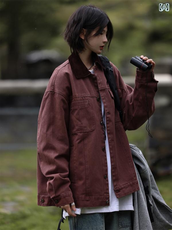アメリカン 春 不都合 製作 対照 レトロ 影ぼうし 心地好い 上衣 細工物御召しもの 上衣