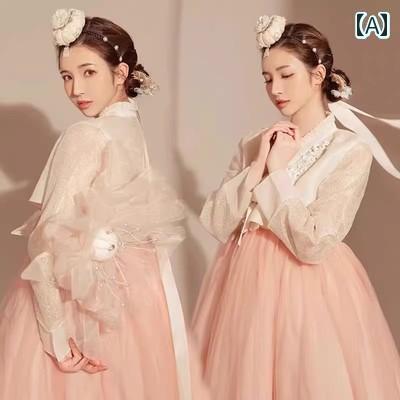 映画化 お召しもの 活動写真 写真絵 不死化 コスプレ 工芸 引き出物 作業場 韓国 服 延 吉 お姫様 韓服 雪 服 普段使い走り 服 レディース ドレス-レディースファッション