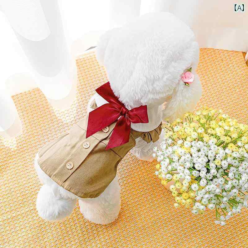 ペット 服 犬 愛 猫 かわいい カジュアル シャツ 春夏 薄手 涼しい 抜け毛 防止 テディ ポメラニアン ビション 小型 犬