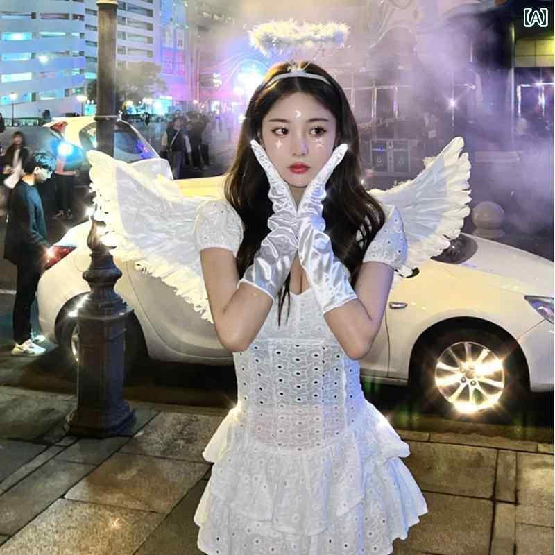 楽天市場】天使の輪カチューシャ 羽カチューシャ ヘッドバンド