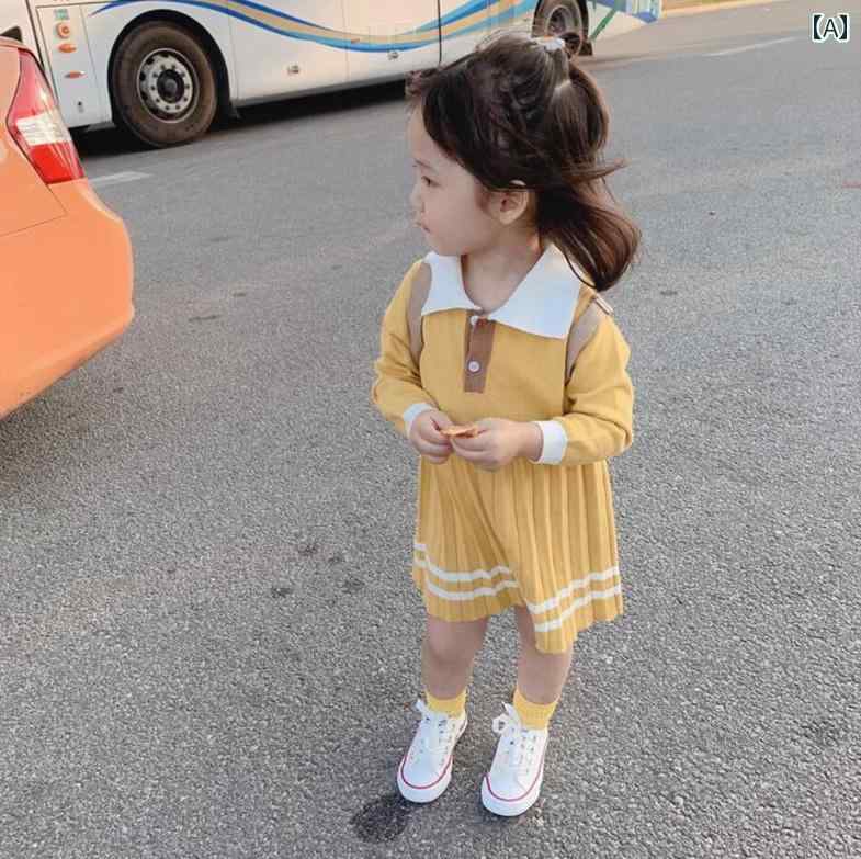 子供服 女の子 キッズ かわいい おしゃれ ニット 秋 セーター リトル ベビー 韓国 西洋 プリンセス