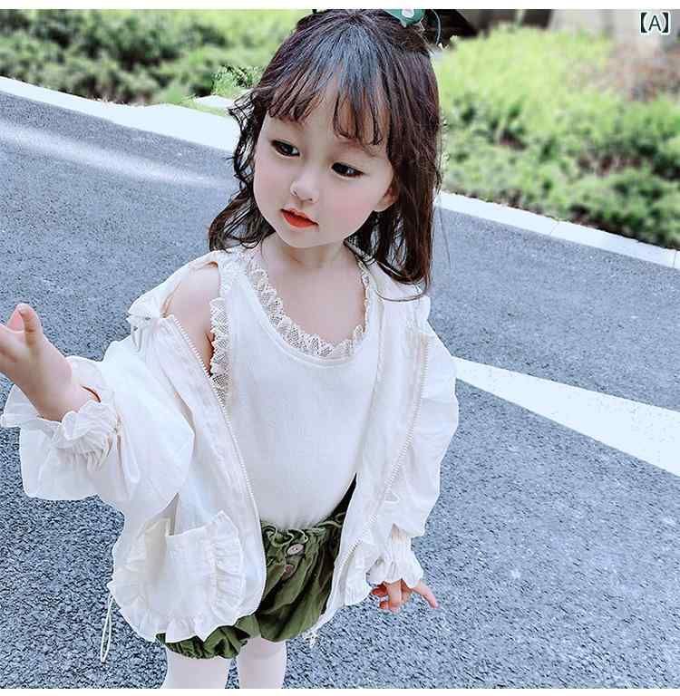 【楽天市場】子供服 女の子 キッズ かわいい おしゃれ 夏 赤ちゃん 通気性 快適 快適 快適 快適 快適 シャツ フード ジャケット