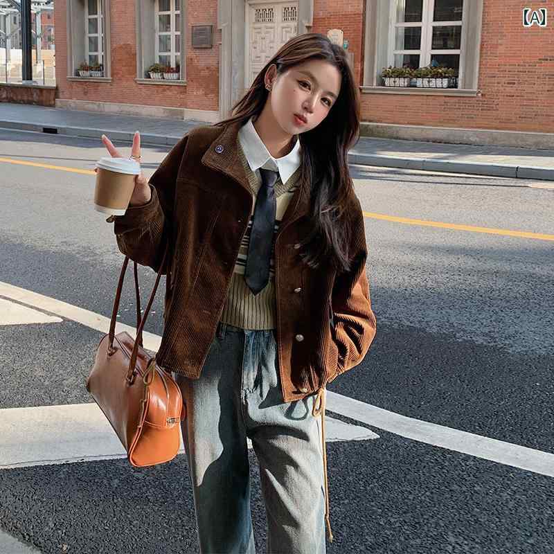 美品　Safari jacket コーデュロイジャケット ブラウン Corduroy Safari Jacket | Strato