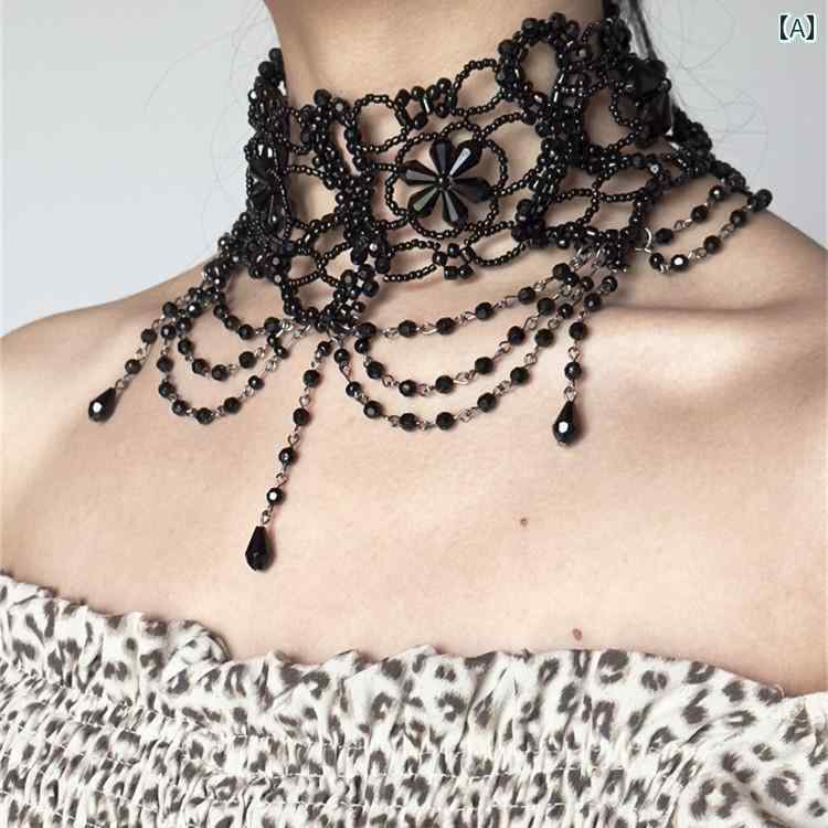 楽天市場】チョーカー レディース ネックレス アクセサリー ゴシック