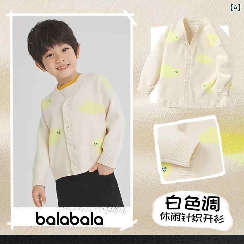 ジレー キッズ 赤ちゃん服 羽織 御坊っちゃん うしろ帯 編み物スウェーター 秋冬 白いこと 黄色 パープル