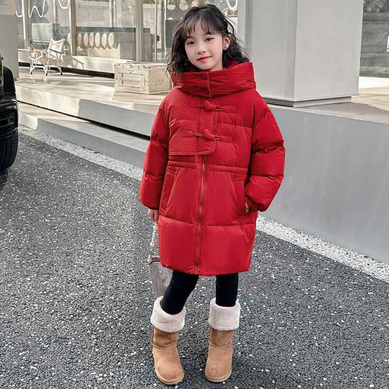 キッズ アウター 女の子 カジュアル おしゃれ 暖かい ダウン ジャケット 冬服 子供 冬 綿 ジャケット 起毛 厚手 子供 年 挨拶 ジャケット