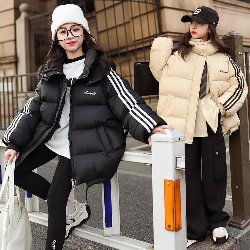 キッズ アウター 女の子 カジュアル おしゃれ 暖かい 綿入り 冬服 子供 厚手 ダウン 綿入り 服 子供 冬 綿入り ジャケット トレンディ