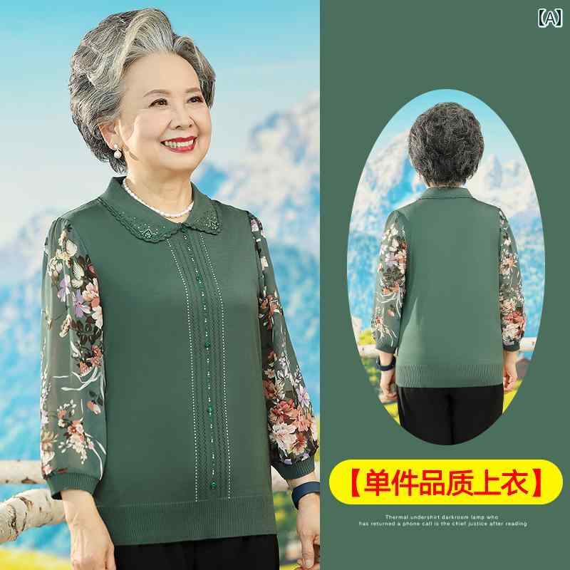 ミセス ファッション 婦人服 体型カバー 上品 淑女 レディース 春 春夏 トップス 夏 Tシャツ｜おうち健康生活
